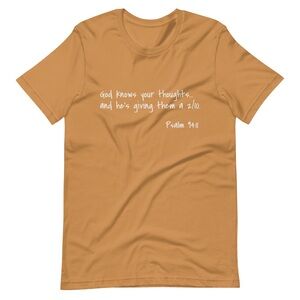 Bella Canvas Tan Short Sleeve Tee